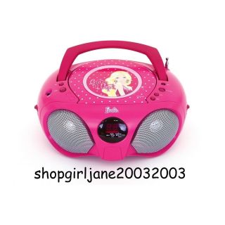 Barbie   My Rocking CD Boom Box   CD Player   Glam it up   BNIB