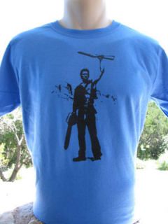 Bruce Campbell ASH Army of Darkness Evil Dead 2 T Shirt
