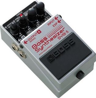 Boss SYB 5 Bass Synthesizer Guitar Effects Stomp Box Pedal