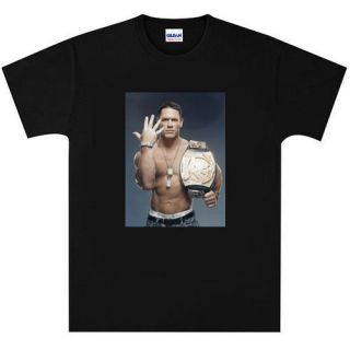 John Cena Wrestling Legend T Shirt New Black or White