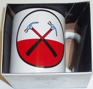 PINK FLOYD CROSS HAMMERS COFFEE MUG Ceramic NEW IN BOX