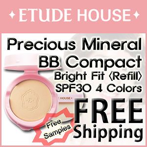 Etude House] Precious Mineral BB Compact Bright Fit (Refill) SPF30 4