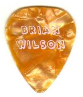 GUITAR PICK   THE BEACH BOYS   BRIAN WILSON   2012 REUNION TOUR GUITAR