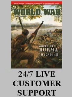 DECISION GAMES STRATEGY TACTICS WORLD AT WAR #28 BURMA GREEN HELL 1942