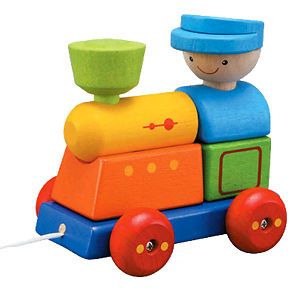 Plan Toys SORTING TRAIN 5119 wooden toy