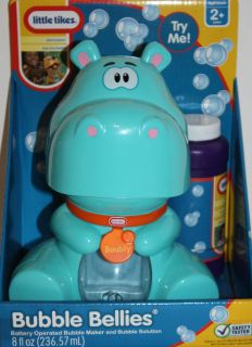 Tikes Pawzee Dog Bubble Bellies Battery Operated Bubble Maker Solution