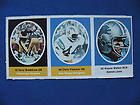 1972 Action Stamp by Sunoco. 3 stamps Terry Bradshaw is one football