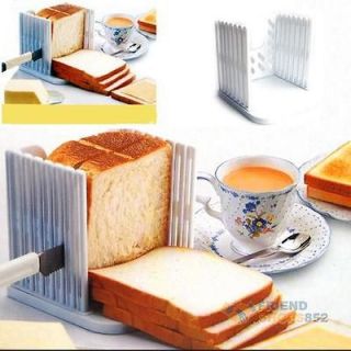 Bread Toast Slice Slicing Guide Cut Loaf Slicer Kitchen Cutter Even