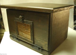 Vintage Handmade Wooden Bread Box