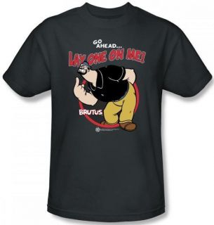 Kid Youth Toddler SIZE Popeye Brutus Lay One On Me t shirt top tee