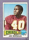 1975 Topps FB #103 Jim Marsalis/Chiefs EX/MT