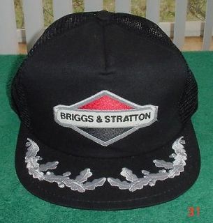 Vtg Briggs Stratton Laurel Snapback Mesh Hat Cap Very Clean  Texas