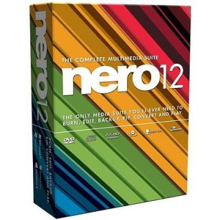 Nero 12 Multimedia Suite Retail Version Sealed Box
