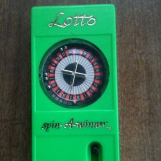 Mega Bucks Lotto Spin A Winner Vintage