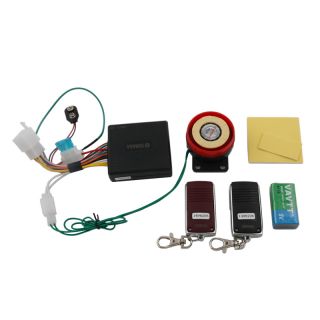 Motorcycle Security Alarm System Remote Control Engine Start Flameout