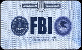 FBI Federal Bureau of Investigation ID Card Agent