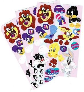 BABY LOONEY Tunes Scrapbook Stickers Bugs Bunny Sylvester Daffy