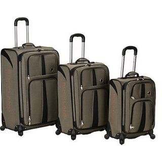 Rockland Luggage 3 Piece Eclipse Spinner Luggage Set  