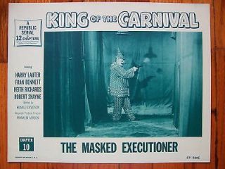 KING OF THE CARNIVAL Masked Executioner EVIL CLOWN LC