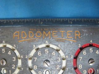 Old Industrial Addometer Calculator Reliable Typewriter & Adding