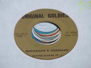 BUCHANAN and GOODMAN The Flying Saucer (part 1&2) 7 45 Original