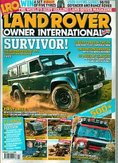 Land Rover Owner Magazine 02/09,101 CAMPER WAGON,CLUTCH CYLINDER SWAP