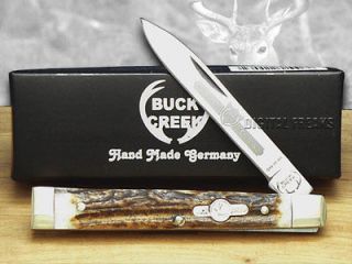 BUCK CREEK Collector Stag 1/500 Doctor Pocket Knives