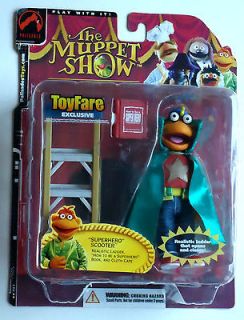 Newly listed SUPERHERO SCOOTER THE MUPPET SHOW TOYFARE EXCLUSIVE MIP