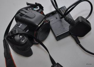 Sony A200 camera body with battery charger for sale