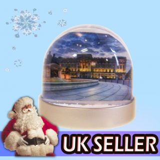 Buckingham Palace Double Sided, High Quality Snowglobe. Personalised