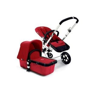 Bugaboo 2011 Cameleon Stroller in Red w/ Red Tailored Fabric BRAND NEW