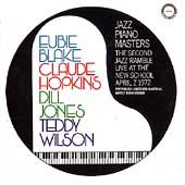 Jazz Piano Masters, Eubie Blake, Teddy Wilson, C Hop,