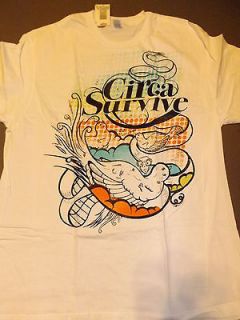 CIRCA SURVIVE Doves T Shirt *NEW music band concert tour XL