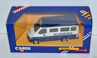 Corgi Ford Transit Mini Bus Bluebird Midland / Scottish Boxed C676/1