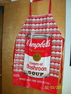 campbell soup apron