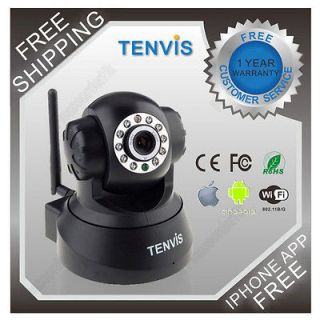 IP Camera Wireless Webcam WiFi Night Vision Support Iphone&Smart Phone