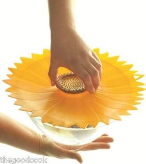 CHARLES VIANCIN SILICONE FOOD STORAGE LID COVER BPA FREE SUNFLOWER