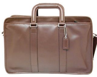Coach Mens Business Bag Lexington Leather Embassy Briefcase #70662