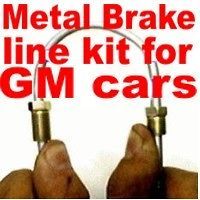 GM car Metal Brake Line Kit 1985 1986 1987 1988 1989 1990 1991 1992