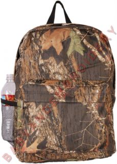 Camo Camouflage Full Size Backpack Embroidery Option