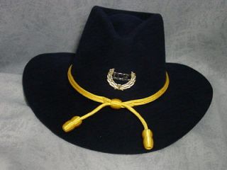 War UNION YANKEE Navy Blue Calvary felt hat 6 SIZES to Choose from
