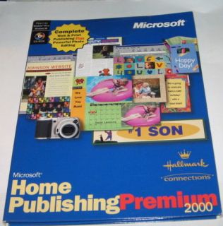 Home Publishing Premium 2000   Cards Signs Awards/Web/Cli p Art   NEW