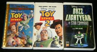 TOY Story 1 & 2 + BUZZ Lightyear OF Star COMMAND Movies