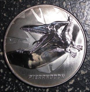 Jurassic Park Pteranodon Dinosaur animal coin