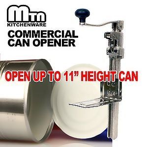 New MTN #1 Commercial Restaurant Heavy Duty 11 Large Can Opener