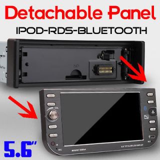 IN CAR STEREO CD DVD PLAYER USB  RDS FACE OFF