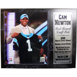 Carolina Panthers Cam Newton Stat Plaque   Cam Newton