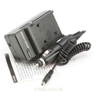 New Video Camera Battery Charger for Sony CyberShot DSC HX1 NP FP70 NP