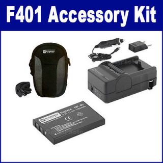 Fujifilm Finepix F401 Camera Accessory Kit By Synergy (Battery