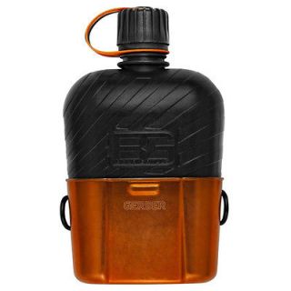 Bear Grylls Survival Water Bottle Canteen with Cooking Cup   31 001062